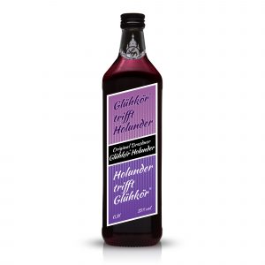 Original Dresdner Glühkör Holunder 700ml